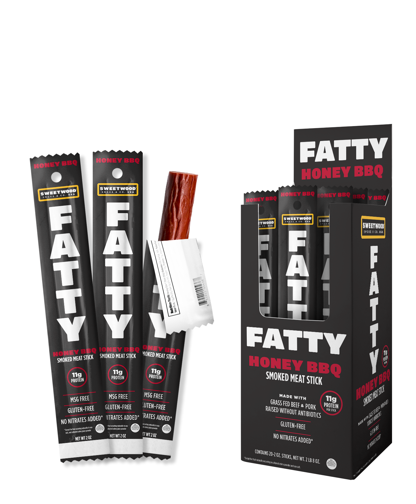 Picture of FATTY 2 OZ HONEY BBQ